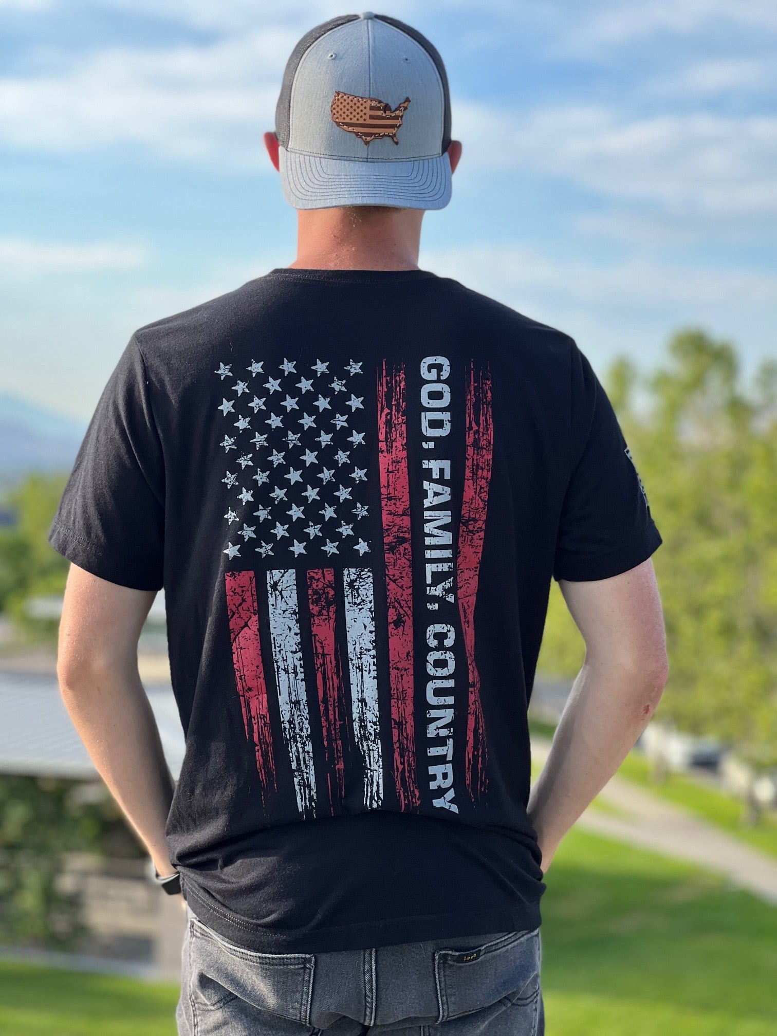 God, Family Country t-shirt, shirt