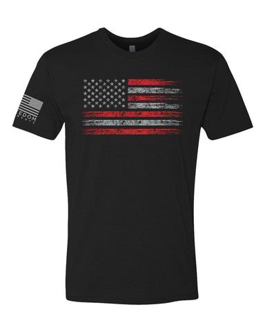 Faded Glory t-shirt with the American Flag in Iconic colors.
