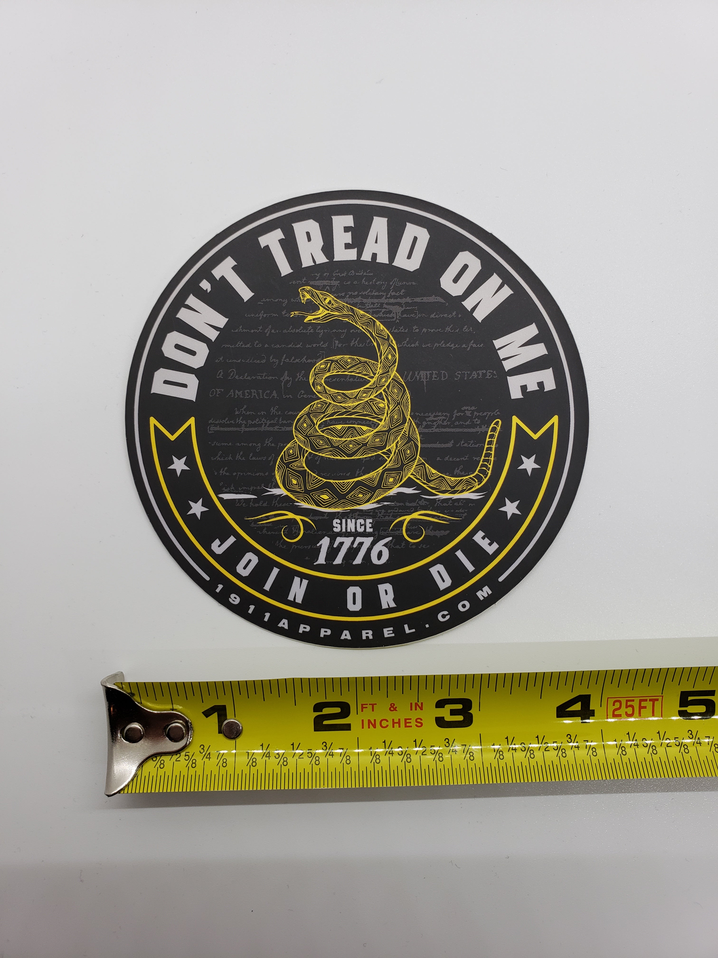 Don't Tread on Me Sticker