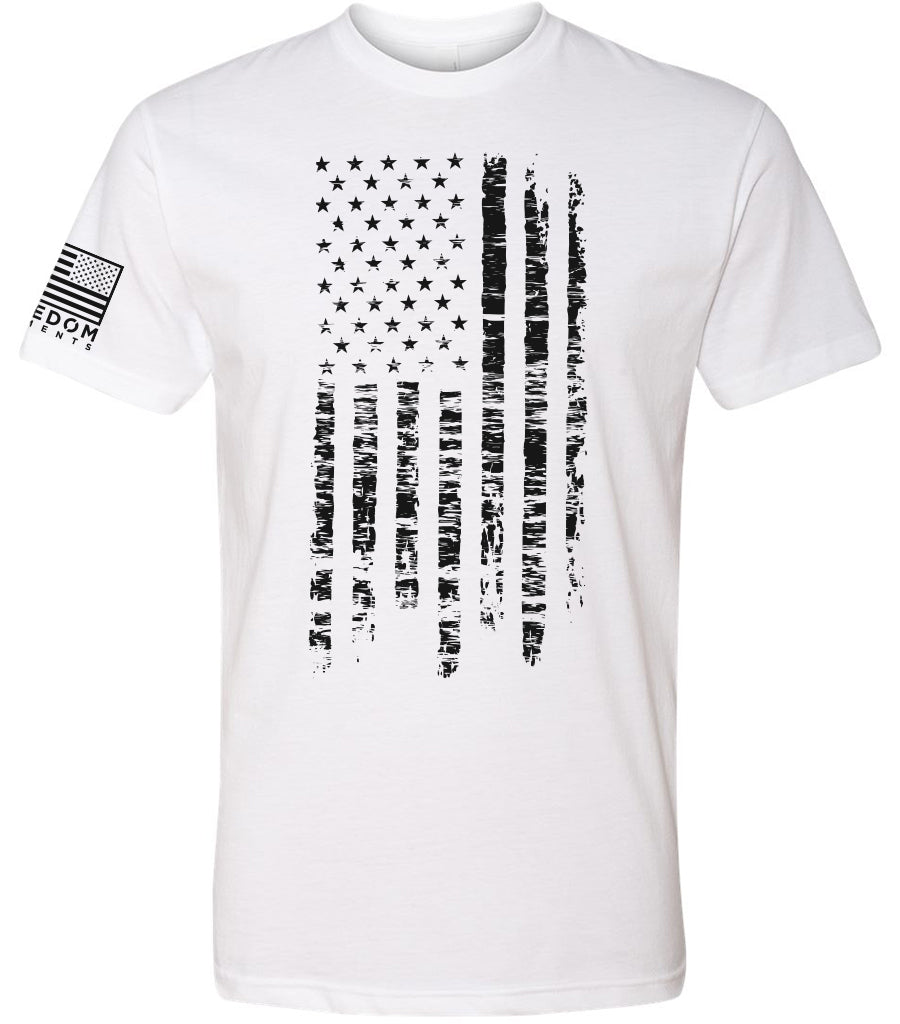 Faded Glory T-Shirt with faded us flag