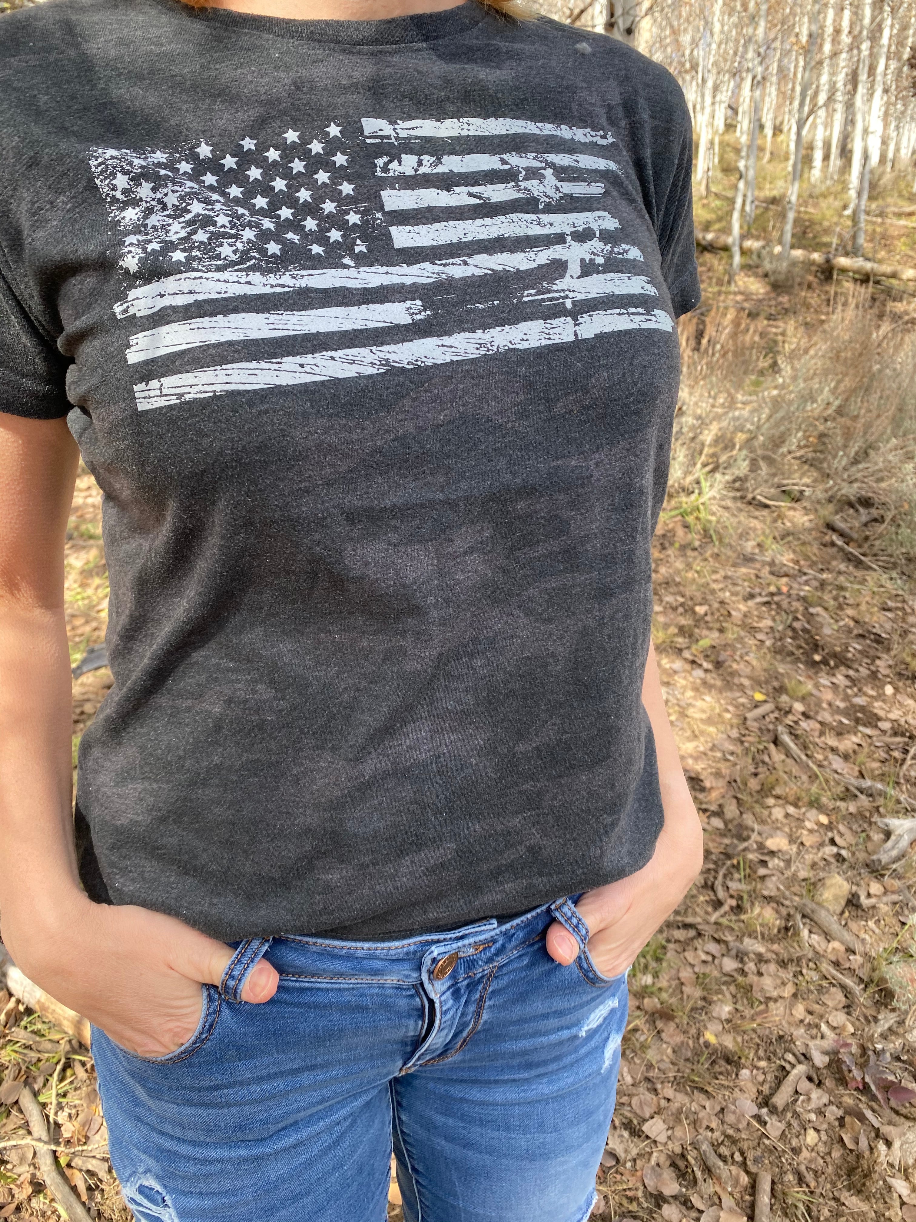 Women's Camo Flag