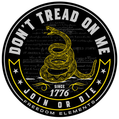 Don't Tread on Me Sticker